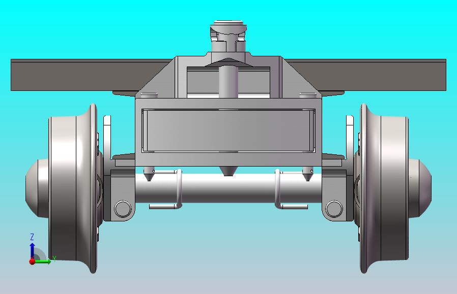 平板车600轨距1t