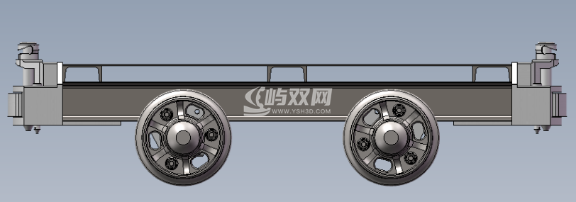 平板车600轨距1t