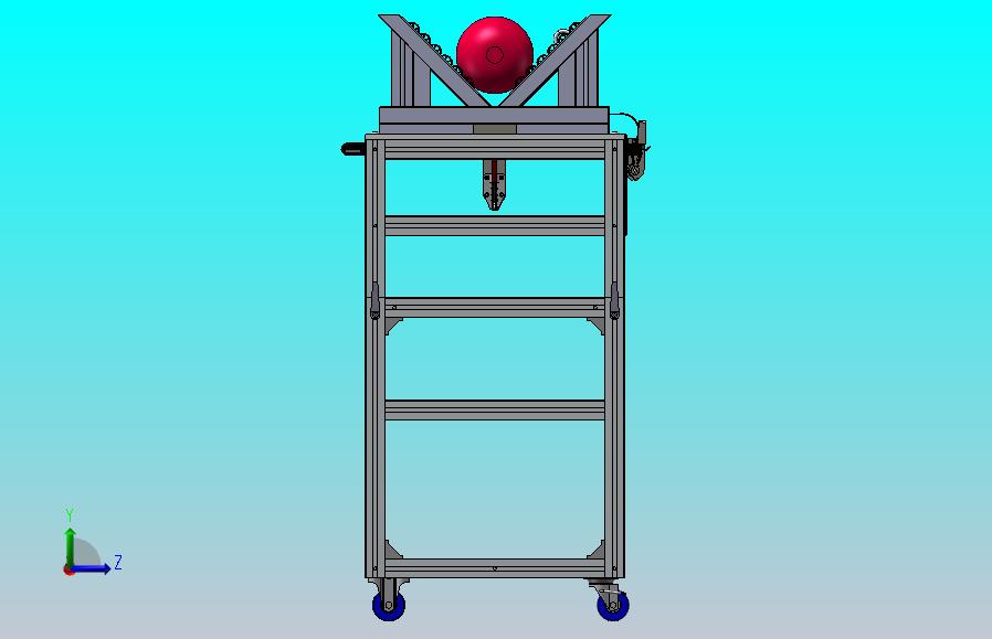 高度可调气瓶检具