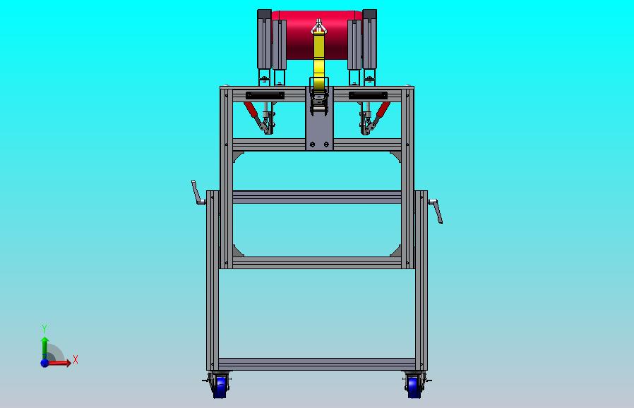 高度可调气瓶检具