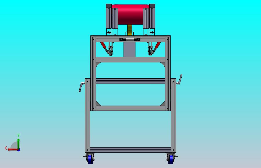 高度可调气瓶检具