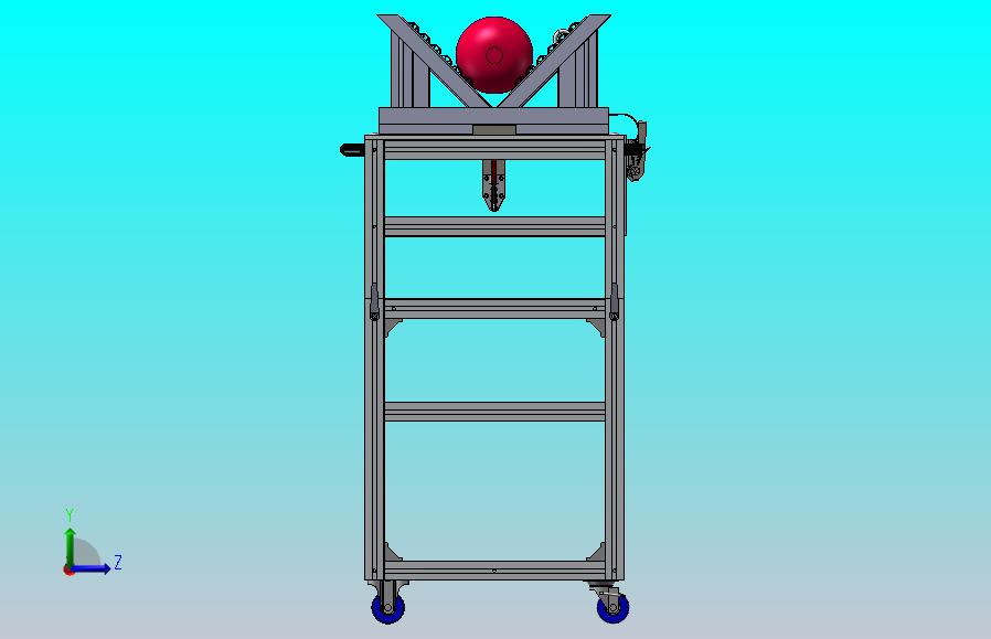 高度可调气瓶检具