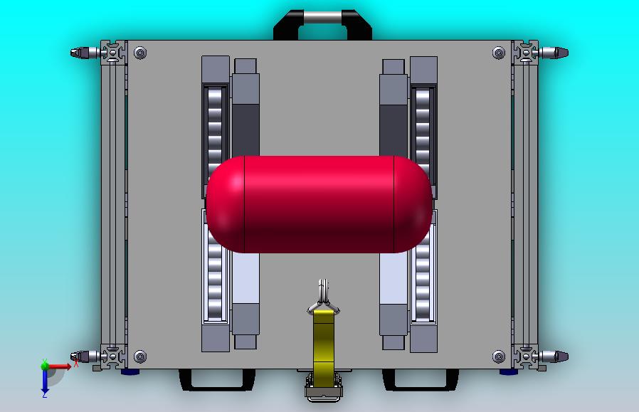 高度可调气瓶检具