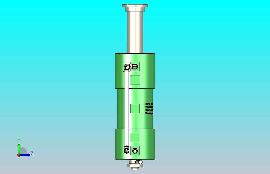 500mm行程液压作动筒