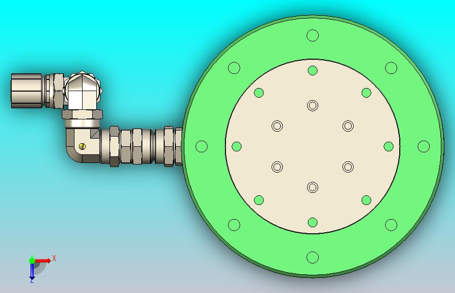 500mm行程液压作动筒
