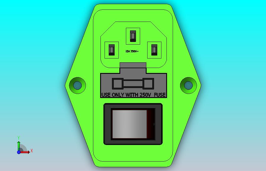 美制电源插座250V15A