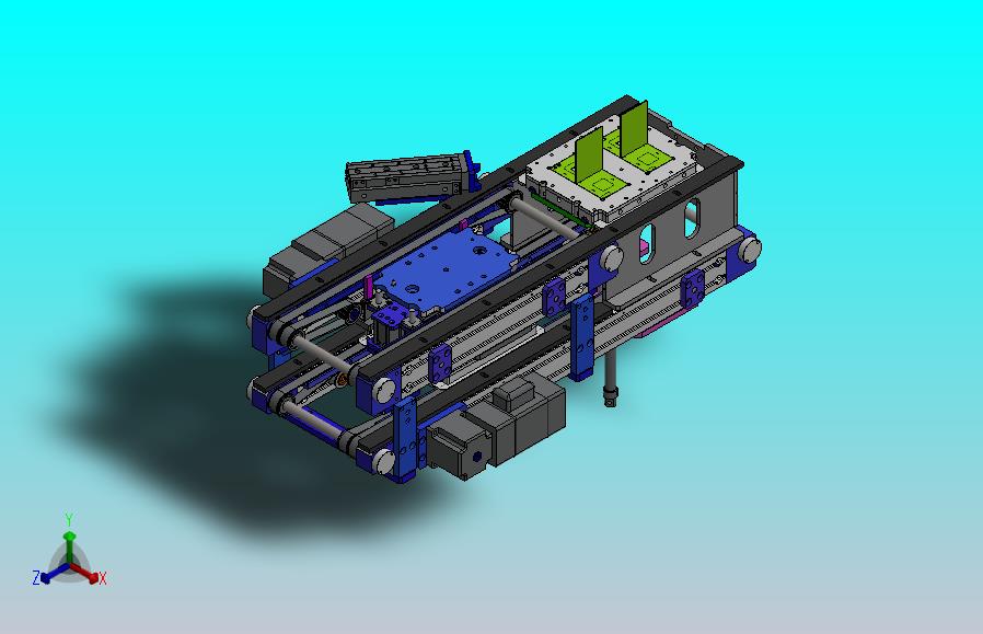 带升降功能的双层双列皮带回流输送机