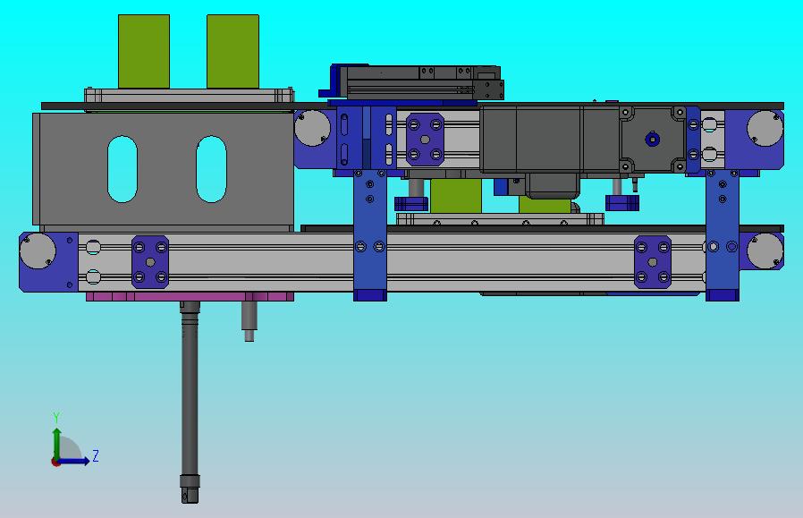 带升降功能的双层双列皮带回流输送机
