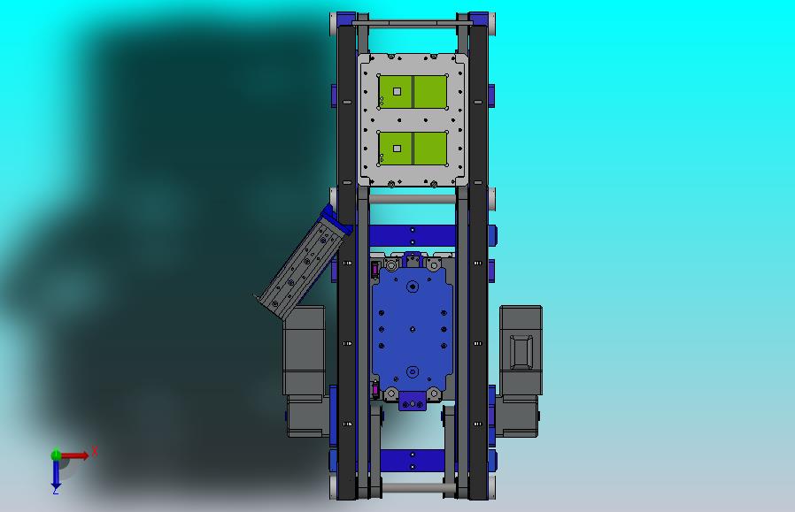 带升降功能的双层双列皮带回流输送机