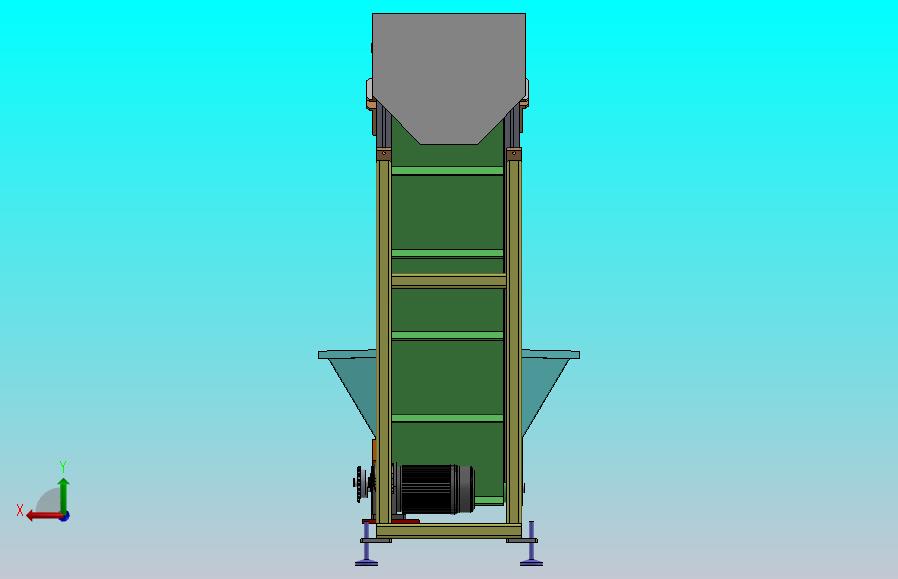 爬坡型皮带输送机