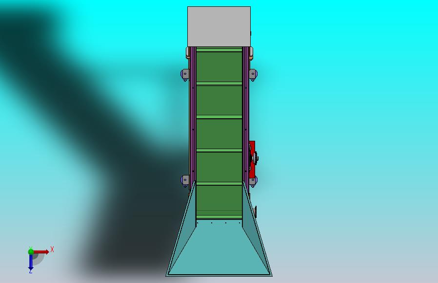 爬坡型皮带输送机