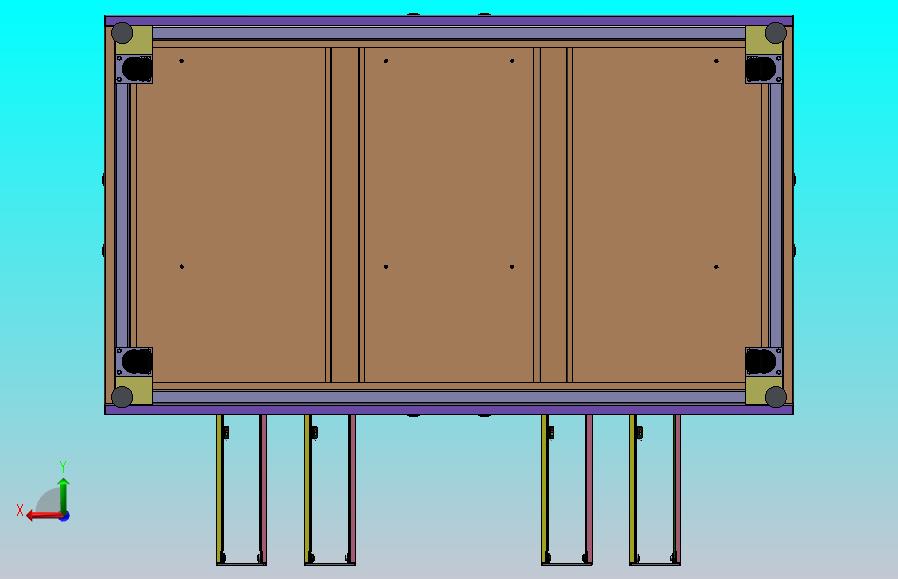 四工位双皮带流水线检测机