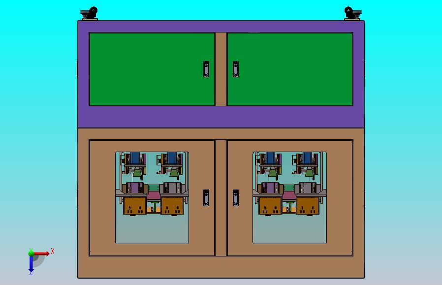 四工位双皮带流水线检测机