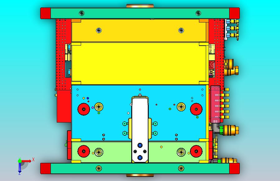 蔚来汽车门板热流道塑胶模具