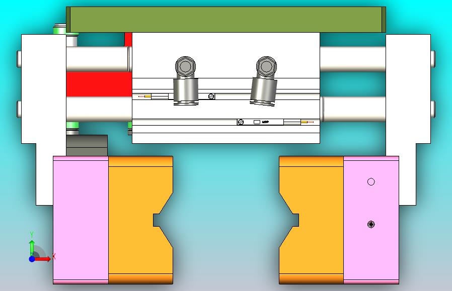 活塞杆夹紧总成