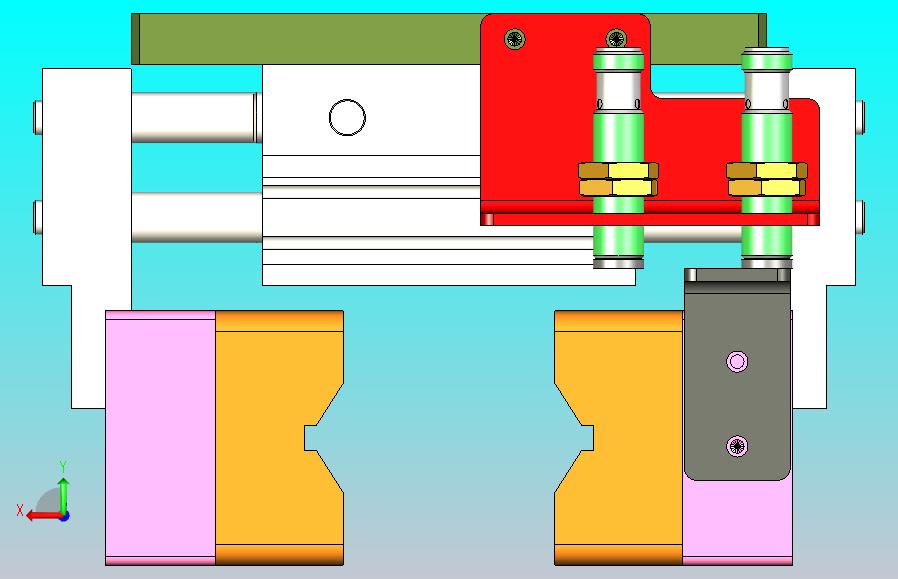 活塞杆夹紧总成