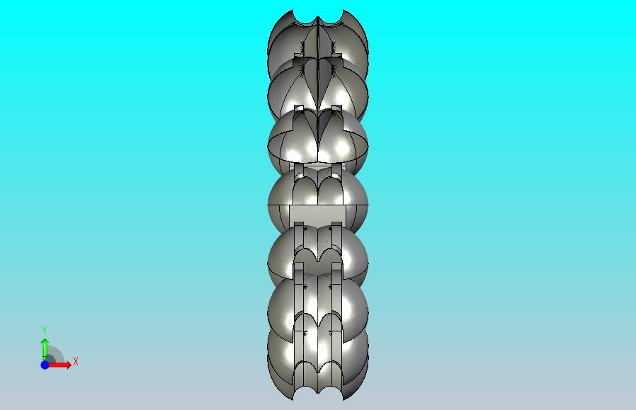 实验室型冲击式水轮机叶轮