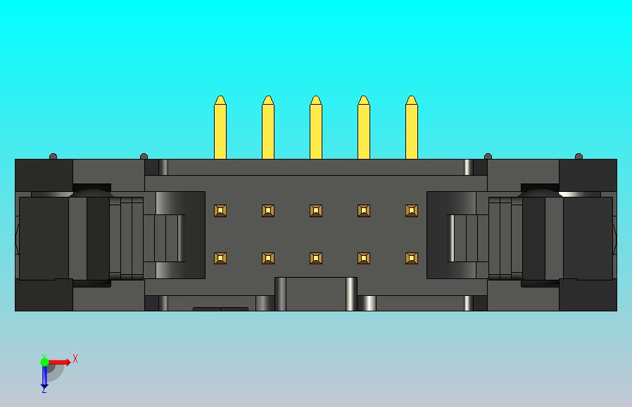 锁存 IDC 连接器