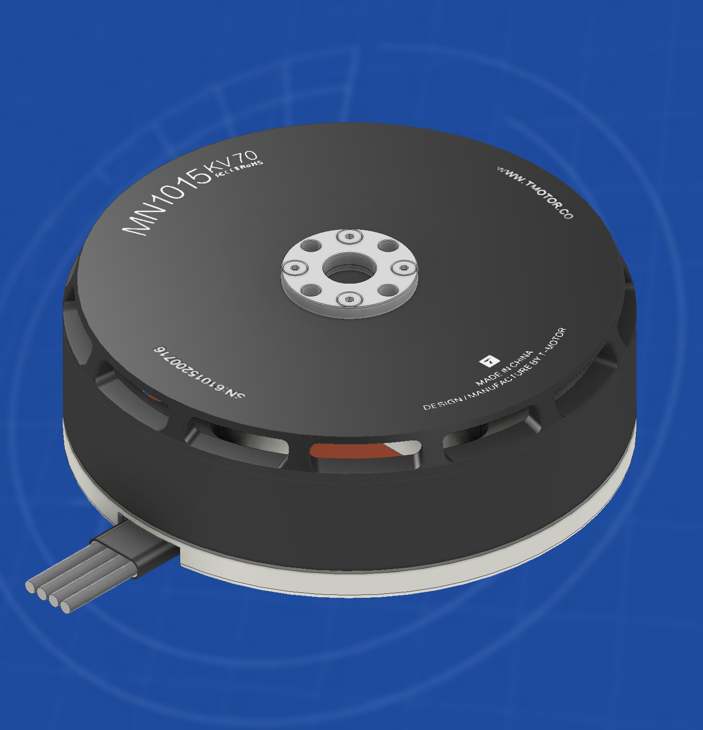 T-Motor MN1015 KV70无人机电机