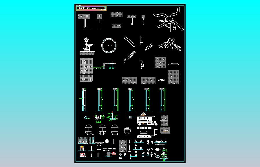 2-儿童乐园cad图纸