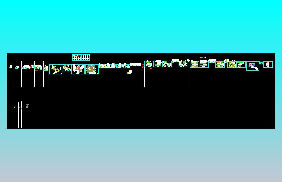 儿童游乐场及游乐设施全套设计施工图纸（海盗船、游乐堡、游乐场、爬梯等游乐设施）