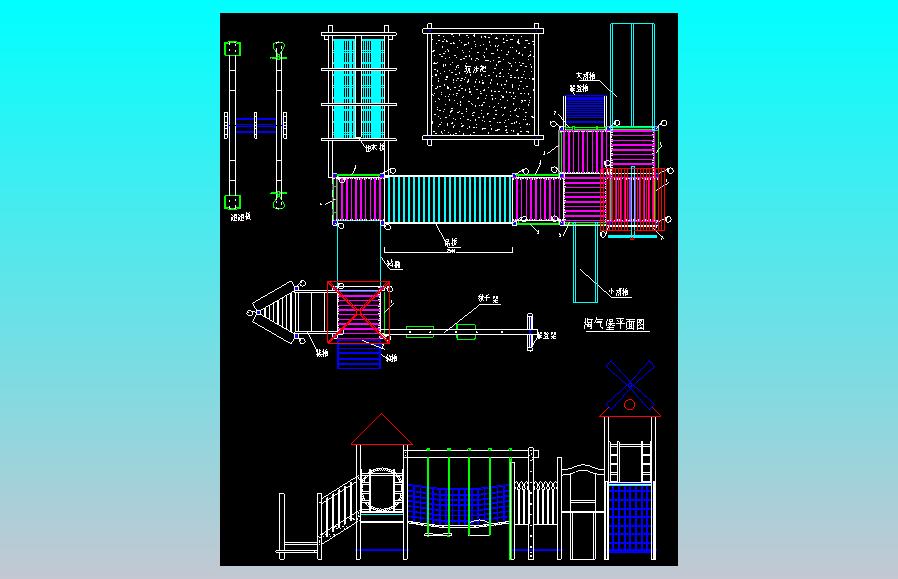 儿童游乐设施CAD (3)