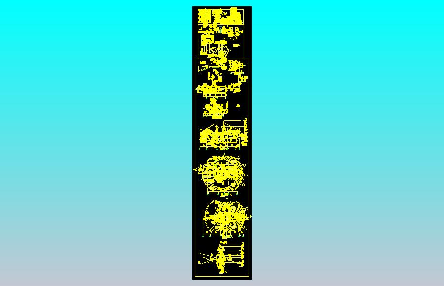 游乐场娱乐设施cad图纸