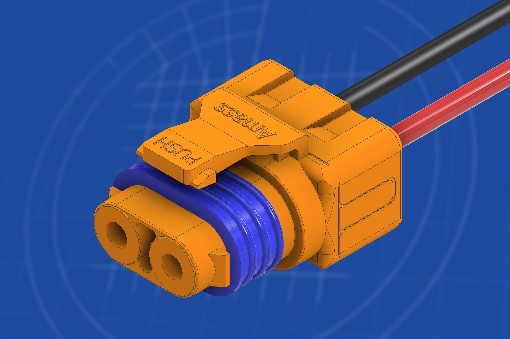 Amass LFB30_40_50 M_F 连接器