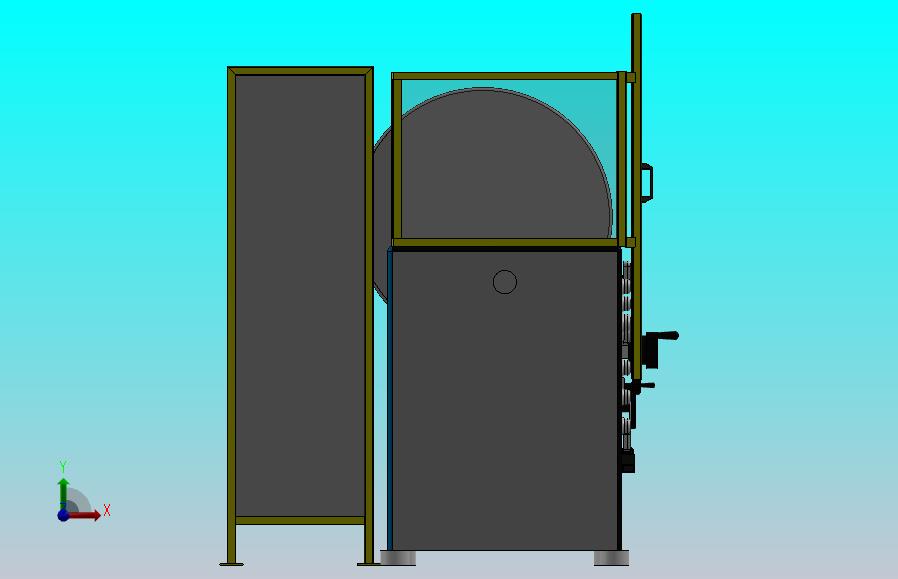 大型车床的保护罩
