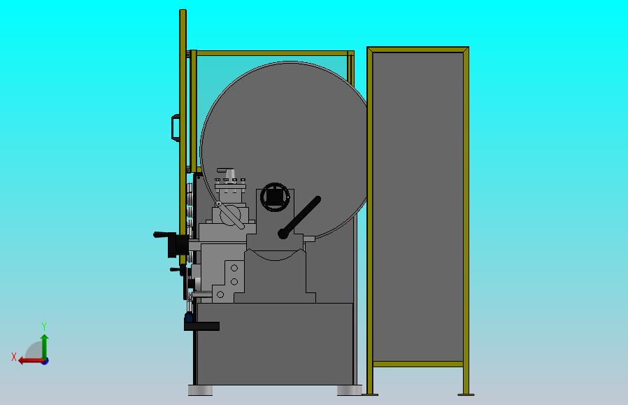 大型车床的保护罩