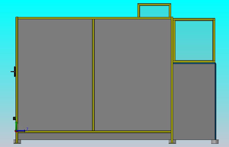 大型车床的保护罩