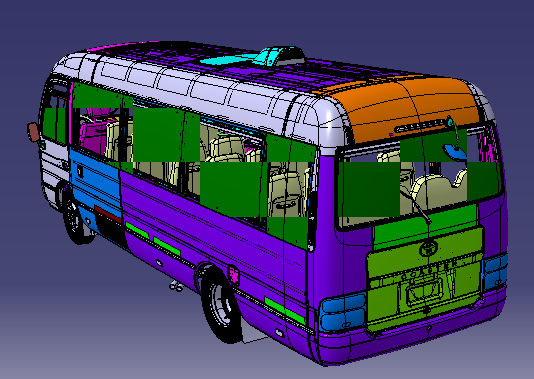 丰田考斯特 - 完整..zip