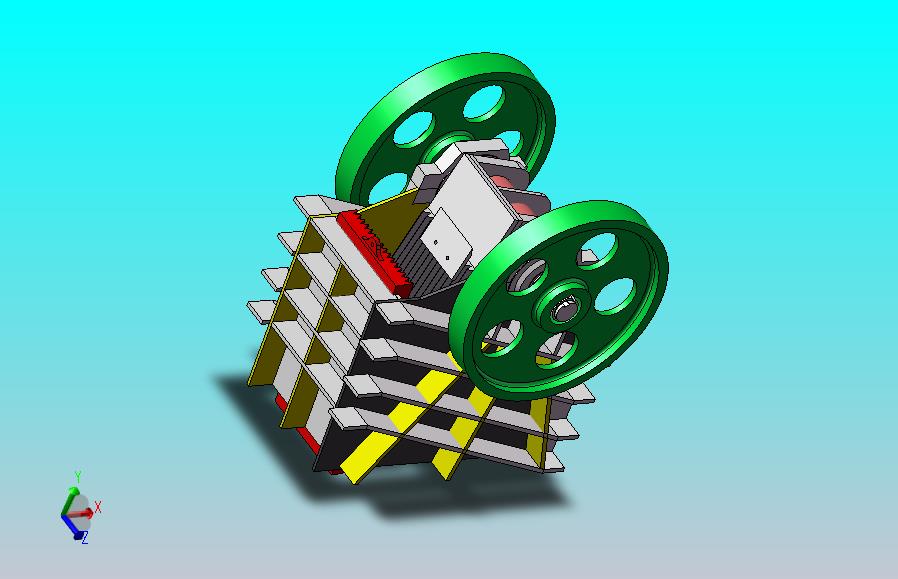 颚式破碎机模型