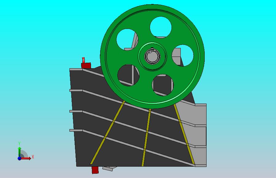 颚式破碎机模型