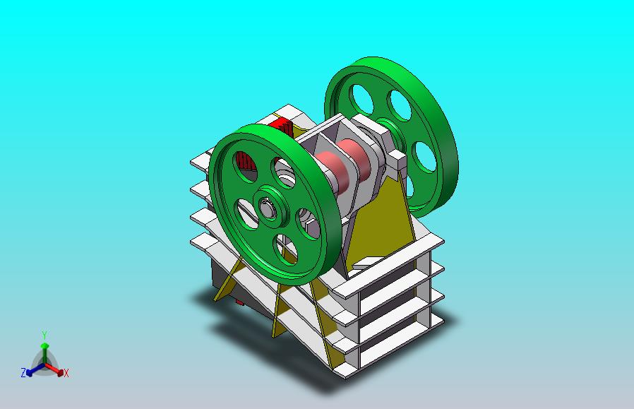 颚式破碎机模型