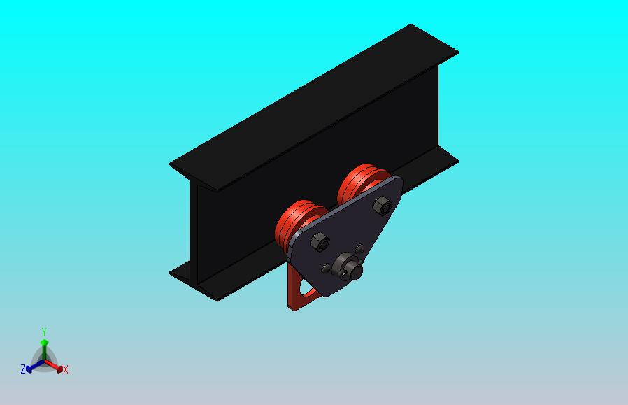 工字钢提升锁钩