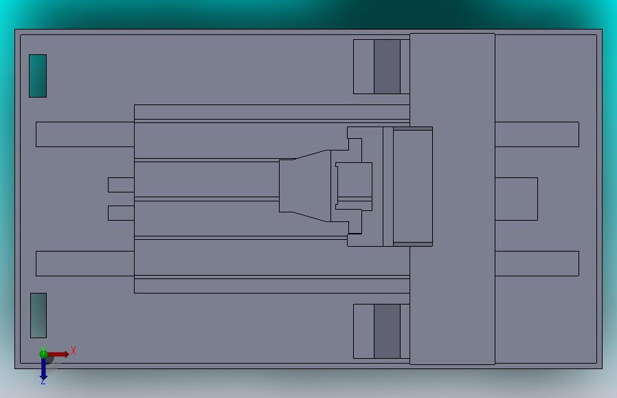 数控龙门机床1280型工作台