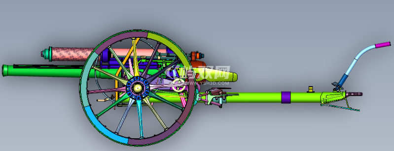 二战的牵引火炮