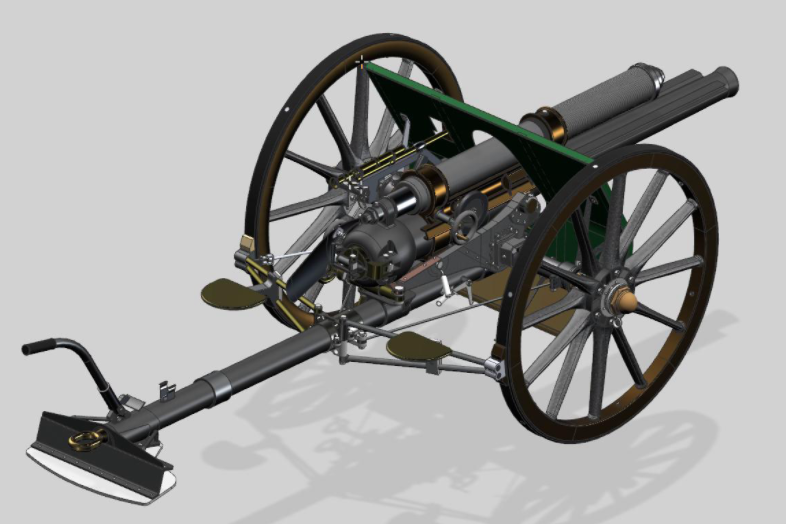 二战的牵引火炮