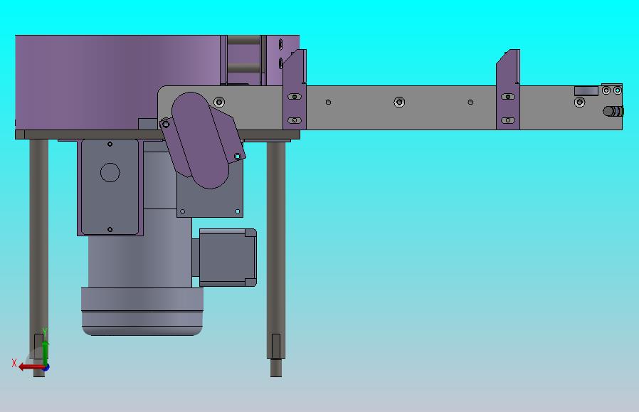离心盘供料机构