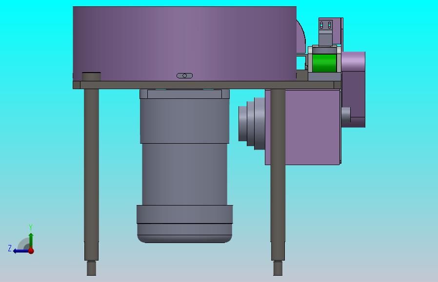 离心盘供料机构