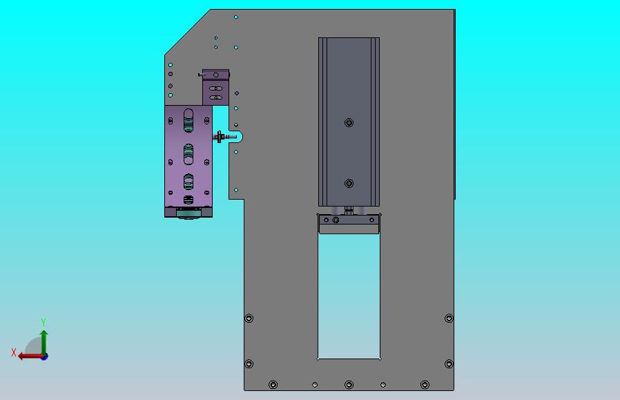 推板式供料机构