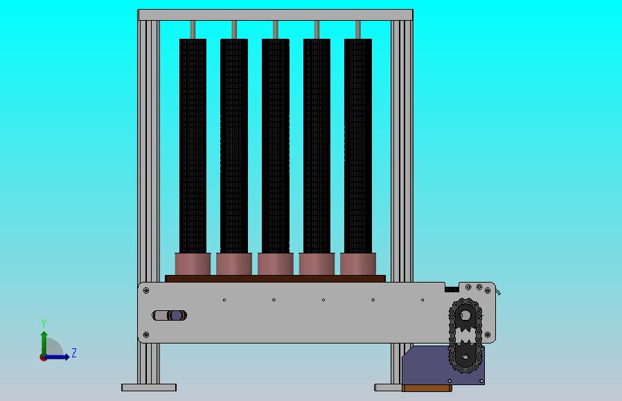 多列弹夹式供料机构