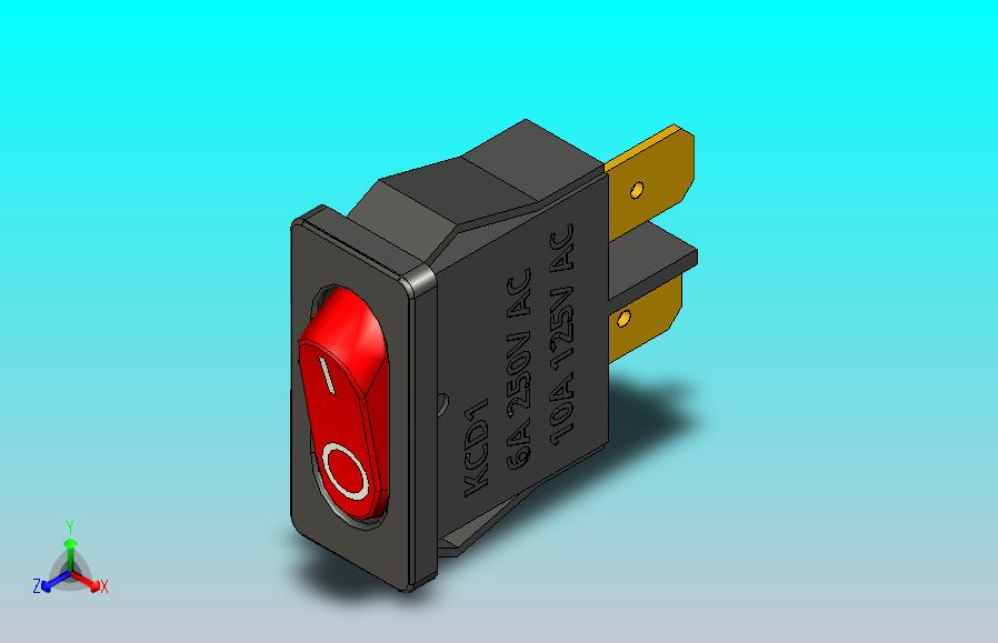 kcd1-110 9,5x2mm 开关