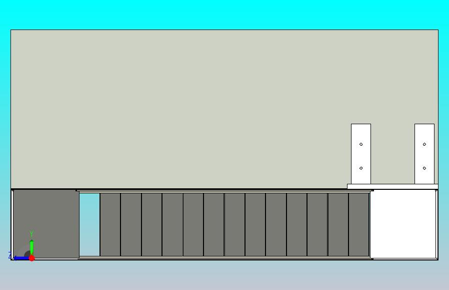 带 U-Be 的钢楼梯