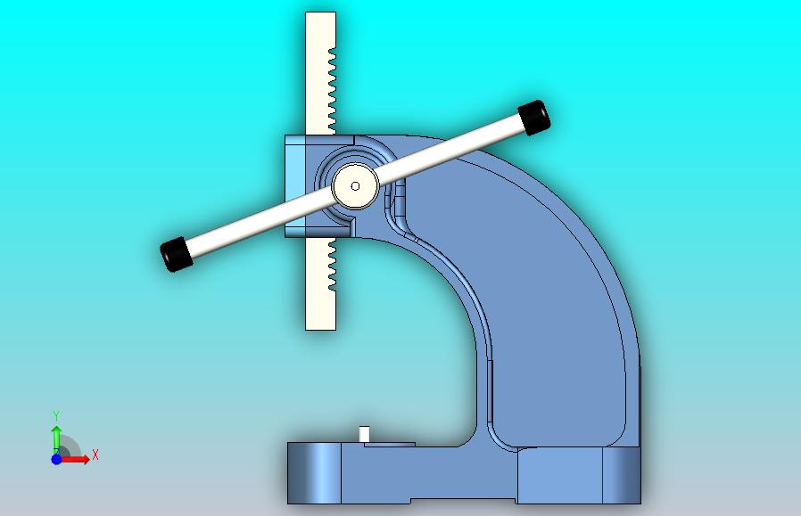 心轴压力机机构