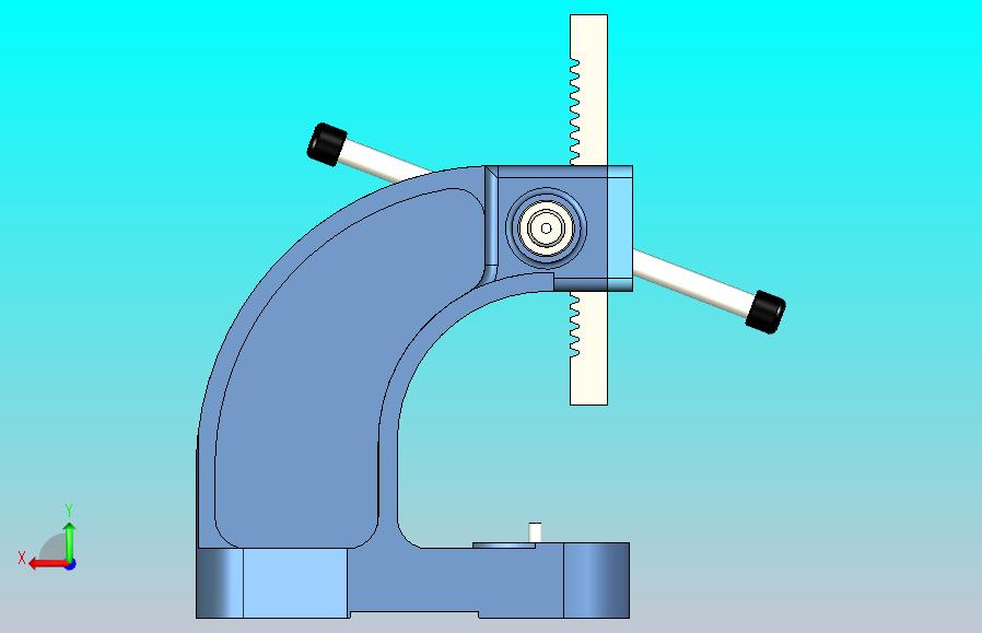 心轴压力机机构