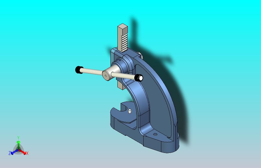 心轴压力机机构