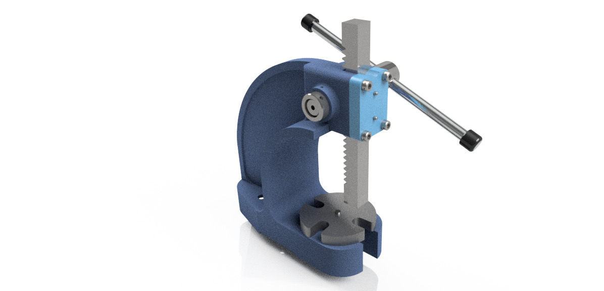 心轴压力机机构