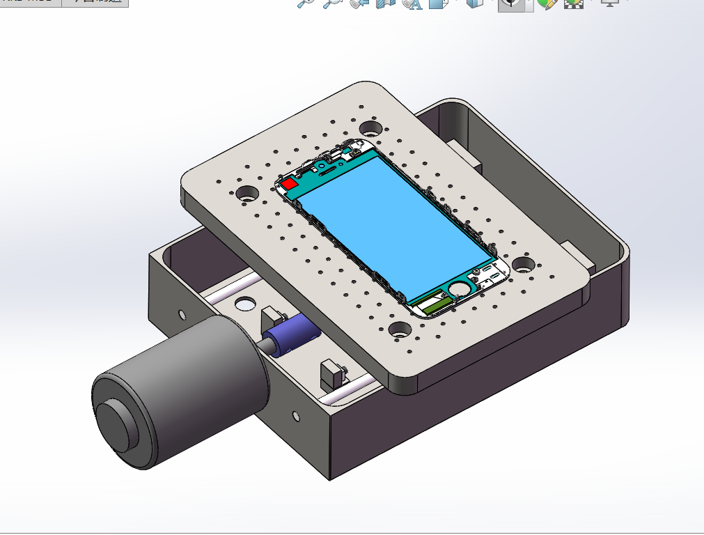 来回运动平面小吸盘